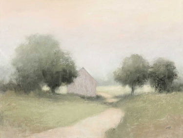 Art Print on canvas Country Road Neutral by Purinton Julia Country French Post-Impressionism artwork