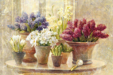 Art Print on canvas Spring Bulb Still Life by Nai Danhui Floral Post-Impressionism artwork