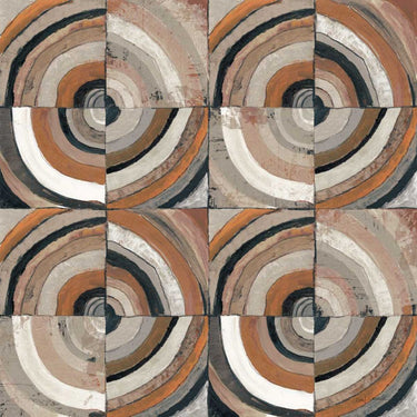 Art Print on canvas The Center I Abstract Warm by Warrick Cheryl Abstract Post-Impressionism artwork