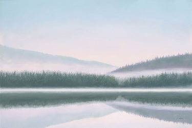 Art Print on canvas Lakeside Morning by Wiens James Games Sports Impressionism artwork