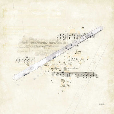 Feeling at Home musical gift V music canvas art print by Pertiet Katie, featuring vibrant musical notes on a decorative canvas.