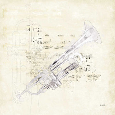 Feeling at Home Musical Gift VI music canvas art print by Pertiet Katie, featuring vibrant musical notes and artistic design.
