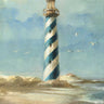 Art Print on canvas Lighthouse I by Nai Danhui Coastal Post-Impressionism artwork