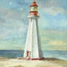 Art Print on canvas Lighthouse III by Nai Danhui Coastal Post-Impressionism artwork