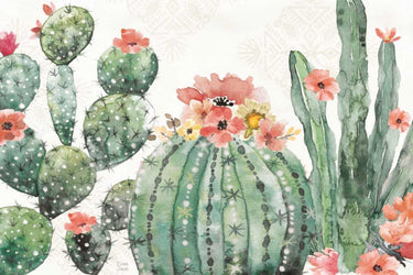 Art Print on canvas Sweet Southwest I by June Dina Floral Post-Impressionism artwork
