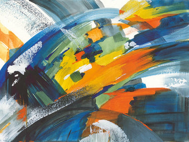 Art Print on canvas Trataka by Nai Danhui Abstract Impressionism artwork