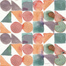 Feeling at Home Soft Figures Pattern III canvas art print by Tavoletti Anne showcasing colorful abstract soft figure designs.