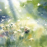 Art Print on canvas Landscape Light by Pete Katrina Abstract Renaissance artwork