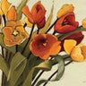 Art Print on canvas Tulip Time by Novak Shirley Floral Expressionism artwork