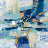 Art Print on canvas Wave Breaker by Vassileva Silvia Abstract Post-Impressionism artwork