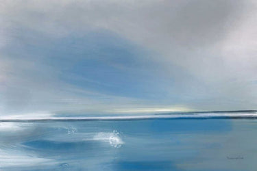 Art Print on canvas Shining Sea by Charro Mercedes Lopez Abstract Impressionism artwork