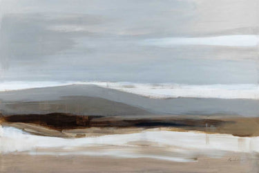 Art Print on canvas January Landscape by Munger Pamela Abstract Post-Impressionism artwork