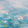 Art Print on canvas Sunrise Waterlilies by Nai Danhui Abstract Post-Impressionism artwork