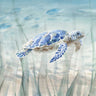 Art Print on canvas Undersea Turtle by Nai Danhui Animals Modernism artwork
