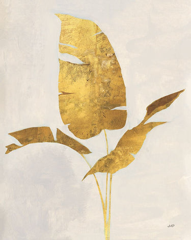 Gilded Palm Botanical II nature canvas art print by Purinton Julia, featuring detailed palm leaf design on textured canvas.