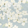 Art Print on canvas Spring Dogwoods Blue by Wiens James Floral Post-Impressionism artwork