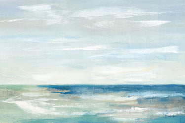 Art Print on canvas Early Morning Waves III by Vassileva Silvia Abstract Post-Impressionism artwork