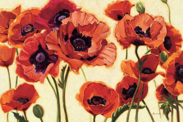 Art Print on canvas Orientals by Novak Shirley Floral Post-Impressionism artwork