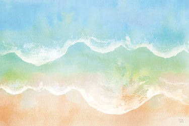 Art Print on canvas Ocean Breeze VII by June Dina Abstract Minimalism artwork