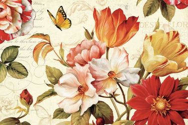 Art Print on canvas Poesie Florale III by Audit Lisa Floral Post-Impressionism artwork