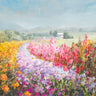 Art Print on canvas Drift Garden by Nai Danhui Floral Realism artwork