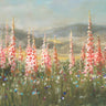 Art Print on canvas Wild Foxglove Meadow by Nai Danhui Floral Post-Impressionism artwork