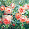 Art Print on canvas English Roses by Nai Danhui Floral Baroque artwork