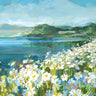 Art Print on canvas Wild Daisy Bay by Nai Danhui Coastal Post-Impressionism artwork