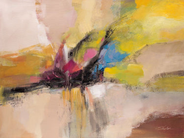 Art Print on canvas April Skylight by Vassileva Silvia Abstract Expressionism artwork