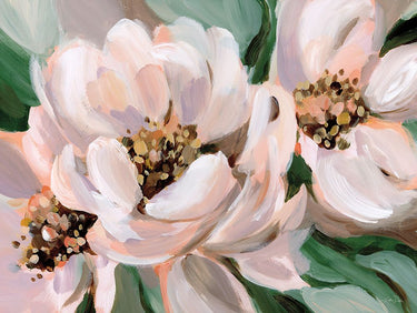 Art Print on canvas Blush Peonies by Pete Katrina Floral Post-Impressionism artwork