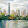 Art Print on canvas Central Park Early Spring by Vassileva Silvia Floral Other artwork