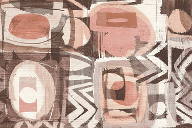 Art Print on canvas Graphic Abstract III Blush by Wild Apple Portfolio Abstract Post-Impressionism artwork