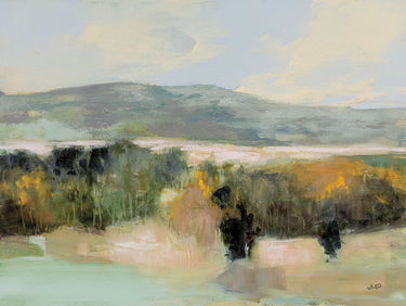 Art Print on canvas Distant Mountain by Purinton Julia Food Impressionism artwork