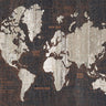 Art Print on canvas Old World Map Dark Neutral Crop by Wild Apple Portfolio Food Post-Impressionism artwork