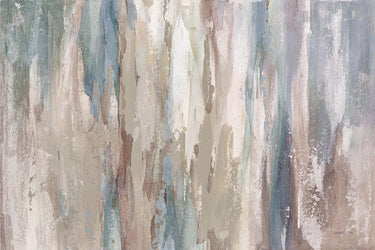 Art Print on canvas Riviera Neutral by Nai Danhui Abstract Post-Impressionism artwork