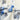 Art Print on canvas Sapphire Sky by Vassileva Silvia Abstract Post-Impressionism artwork