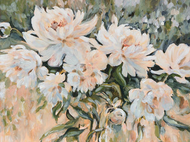 Art Print on canvas Pure Elegance by Pete Katrina Floral Post-Impressionism artwork
