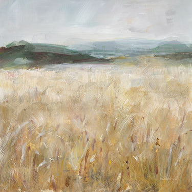 Art Print on canvas Field of Gold I by Nai Danhui Landscape Post-Impressionism artwork