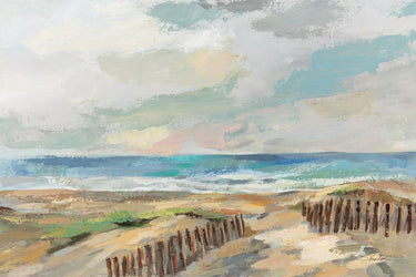 Art Print on canvas Dunes by Vassileva Silvia Coastal Impressionism artwork