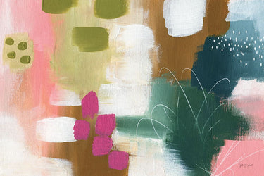 Art Print on canvas Color Burst II by St. Amant Yvette Abstract Realism artwork