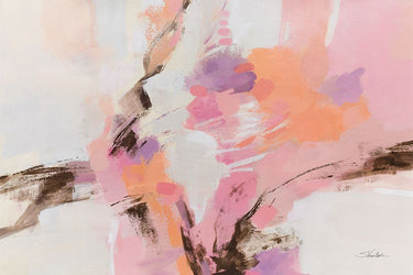 Art Print on canvas Kyoto Spring by Vassileva Silvia Abstract Post-Impressionism artwork
