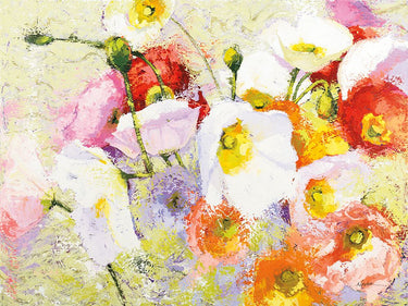 Art Print on canvas Essence by Novak Shirley Floral Post-Impressionism artwork