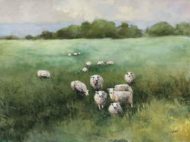 Art Print on canvas Field Day by Purinton Julia Animals Post-Impressionism artwork