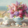 Art Print on canvas Seaside Spring Crop by Nai Danhui Coastal Post-Impressionism artwork