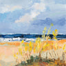 Art Print on canvas Seaside I by Vassileva Silvia Coastal Romanticism artwork
