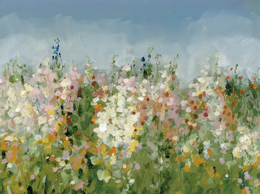 Art Print on canvas Tranquil Field by Nai Danhui Floral Abstract Expressionism artwork