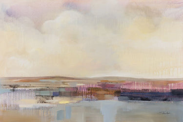 Art Print on canvas Billowing Clouds by Vassileva Silvia Abstract Realism artwork