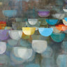 Art Print on canvas Blurry Lights Crop by Nai Danhui Abstract Post-Impressionism artwork