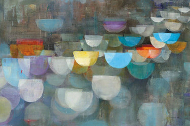 Art Print on canvas Blurry Lights Crop by Nai Danhui Abstract Post-Impressionism artwork