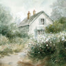Art Print on canvas Cottage Garden II by Nai Danhui Floral Post-Impressionism artwork